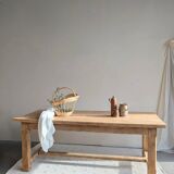 Restored farmhouse dining table