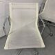 Eames EA armchair on base 5 branches and castors editions Vitra