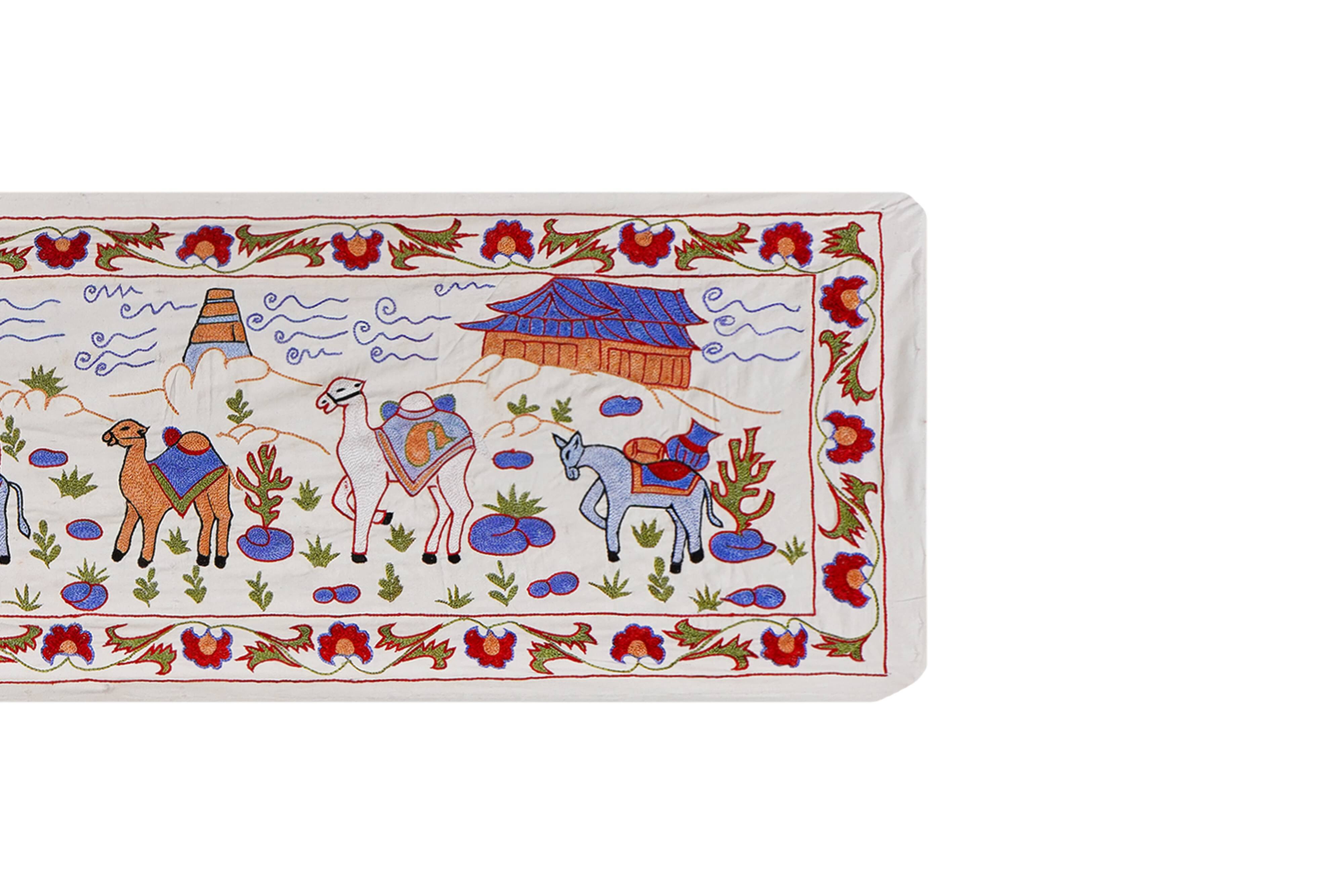 Tapis turc vintage noué à la main