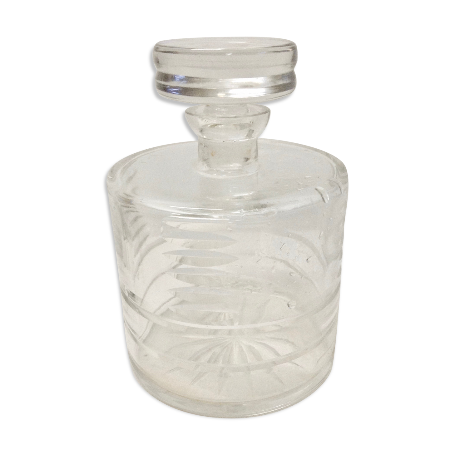 Crystal whiskey decanter