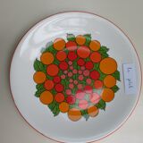 Gien ceramic "desserts" service - fruit, cake, cream