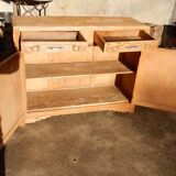Parisian art deco pine sideboard