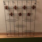 Wall rack to hang vintage 60s