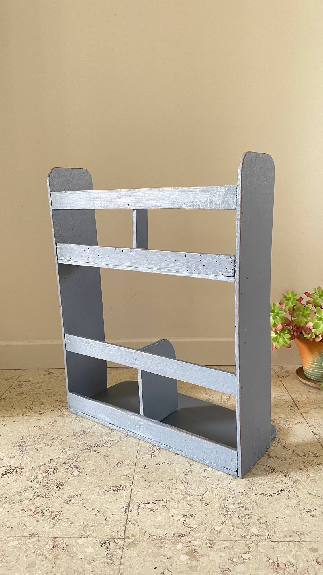 Vintage Wooden Wall Shelf