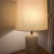 1970s travertine lamp