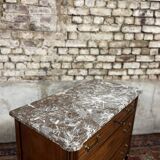 Mahogany Commode From Louis XVI XVIII Eme Century