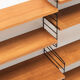 3-Piece wall unit by Nisse Strinning for String, Sweden, 1960s
