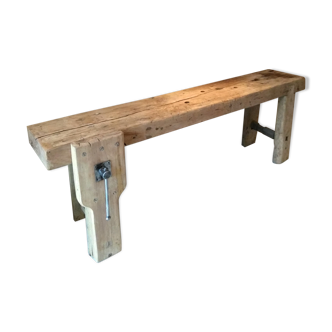 Ancien établi de menuisier