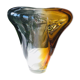 Vase tricolore en cristal soufflé du milieu du siècle par Per Lütken