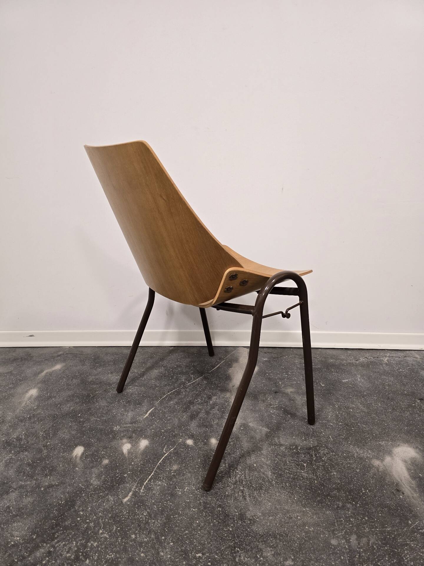 Pair of Lupina Stackable Chairs by Niko Kralj, 1970s Vintage Yugoslavi