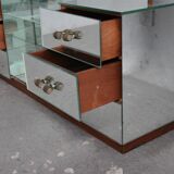 Dressing table mirror style 1940-6 drawers