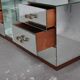 Dressing table mirror style 1940-6 drawers