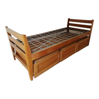 Bed and chests vintage 50-60s