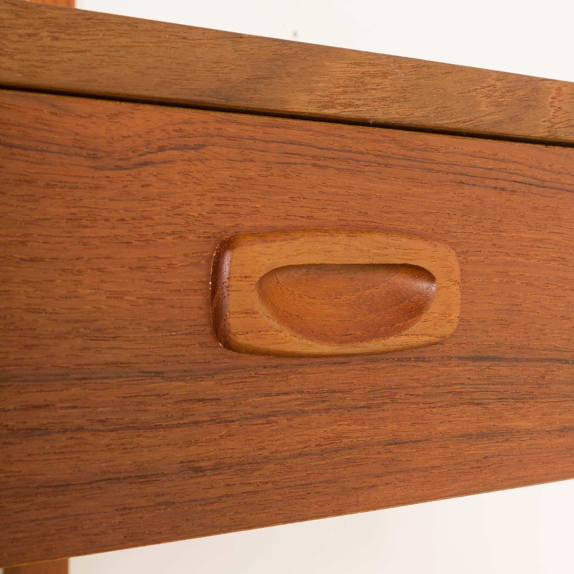 Danish shelf with desk, 1960s
