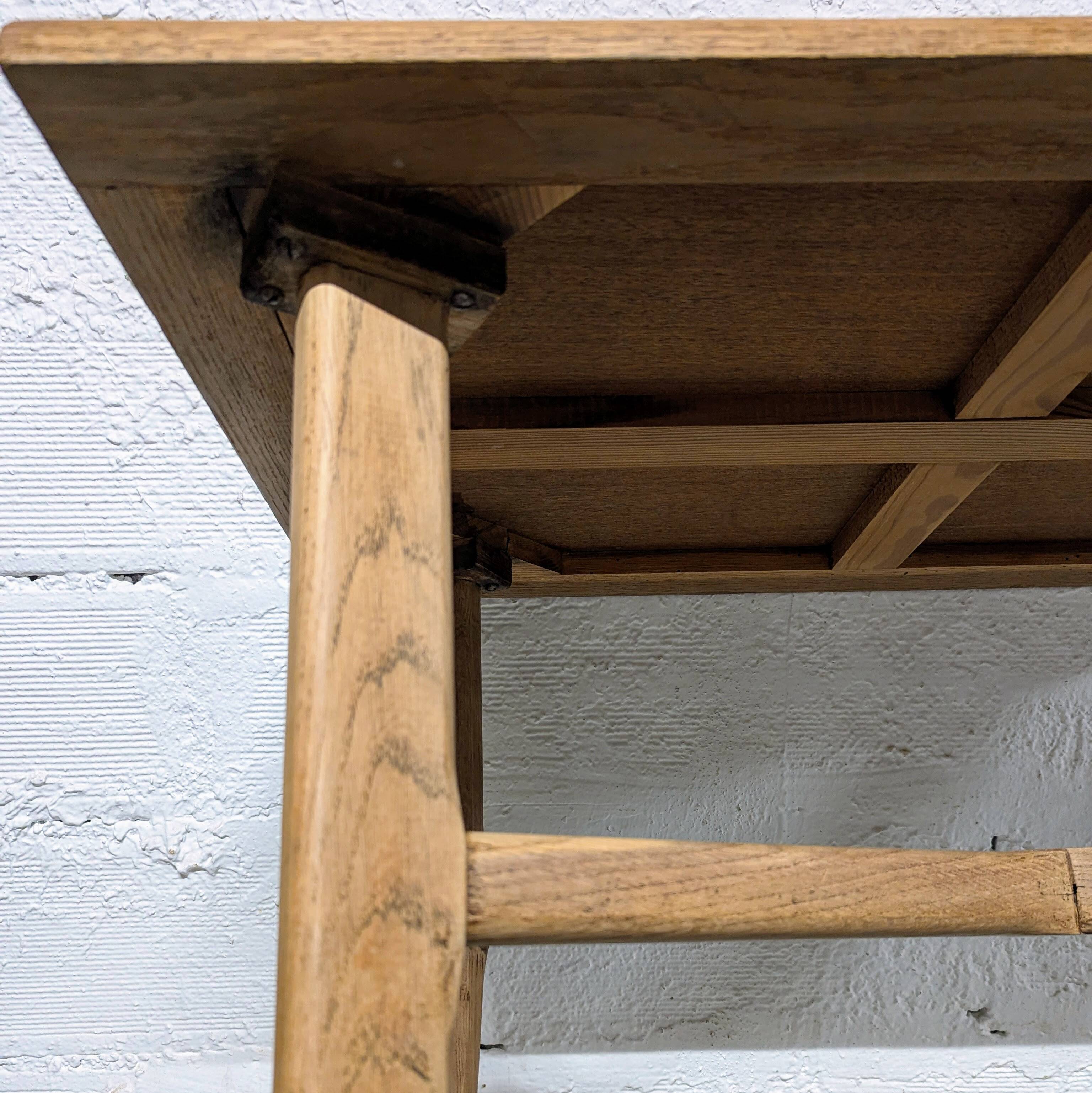Vintage wooden side table
