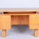 Mid-Century Ash Writing Desk, Czechoslovakia, 1960s