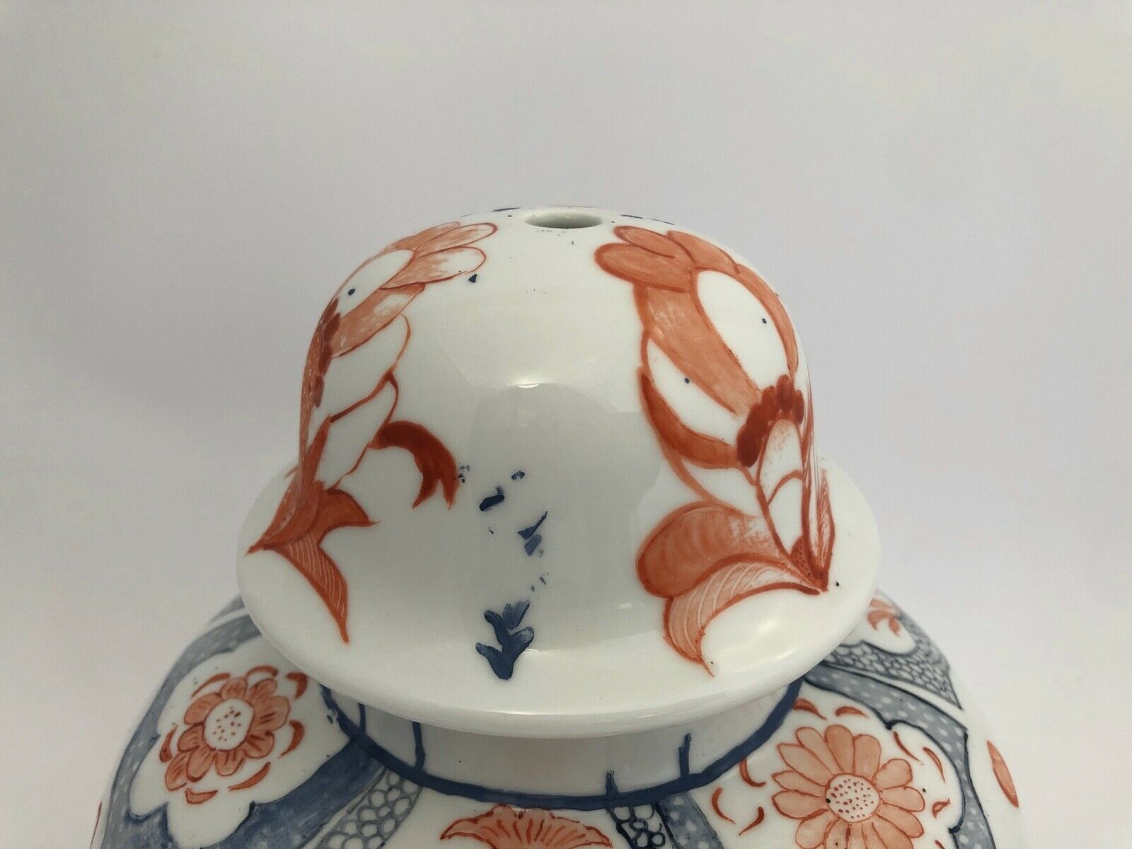 Balustre Limoges France decor Imari porcelain 1960