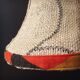 2 Tam-Tam stools dressed in burlap and original vintage fabric