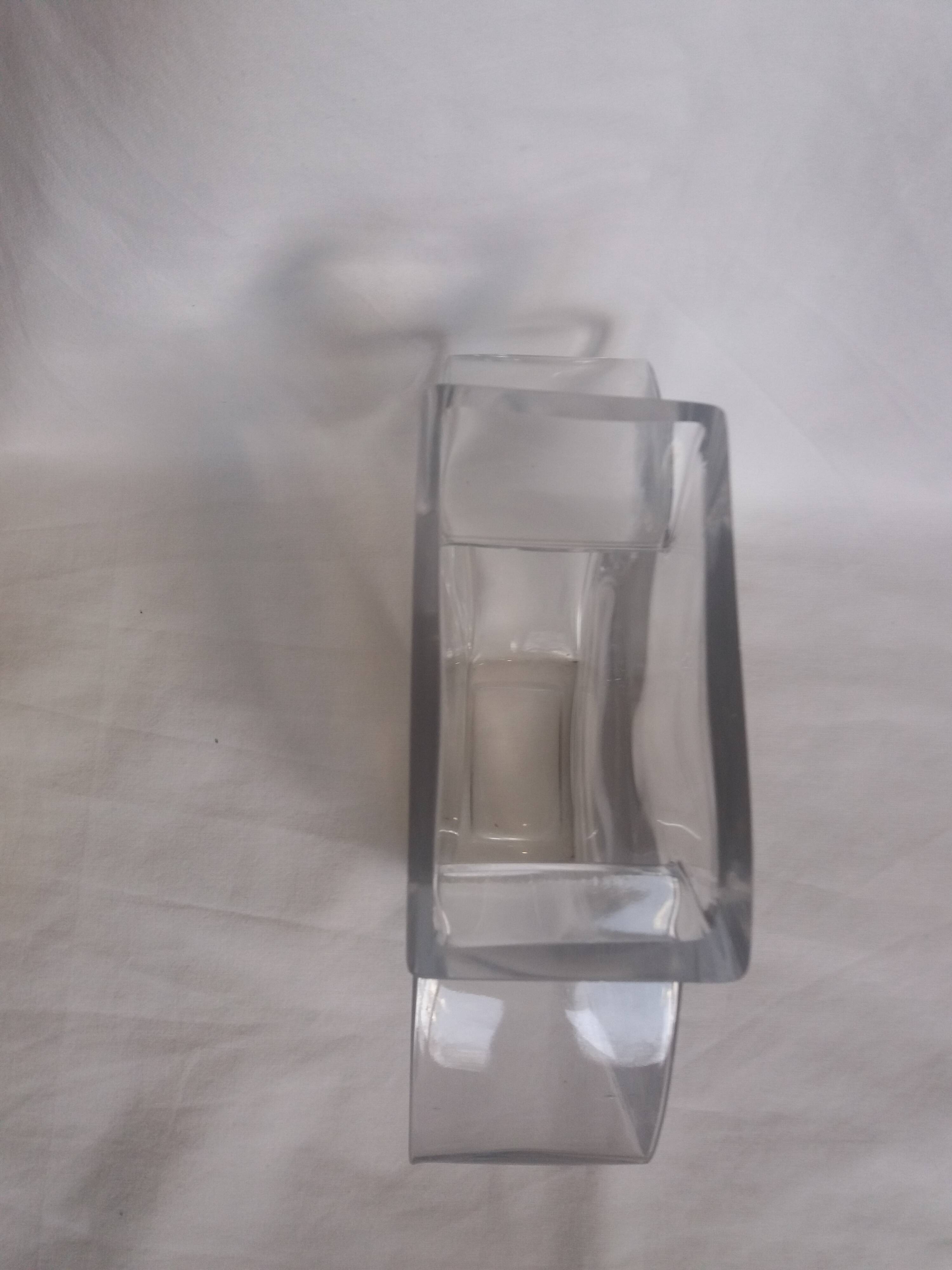 Vase en verre