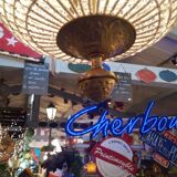 Large chandelier with tassels