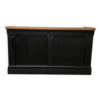 Art Deco oak bar
