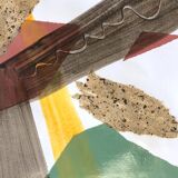 Original and unique hand-painted abstract painting