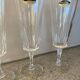 4 flûtes cristal d’Arques modèle Versailles
