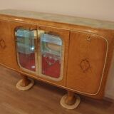 Meuble bar Buffet Mid-Century Modern, années 1950