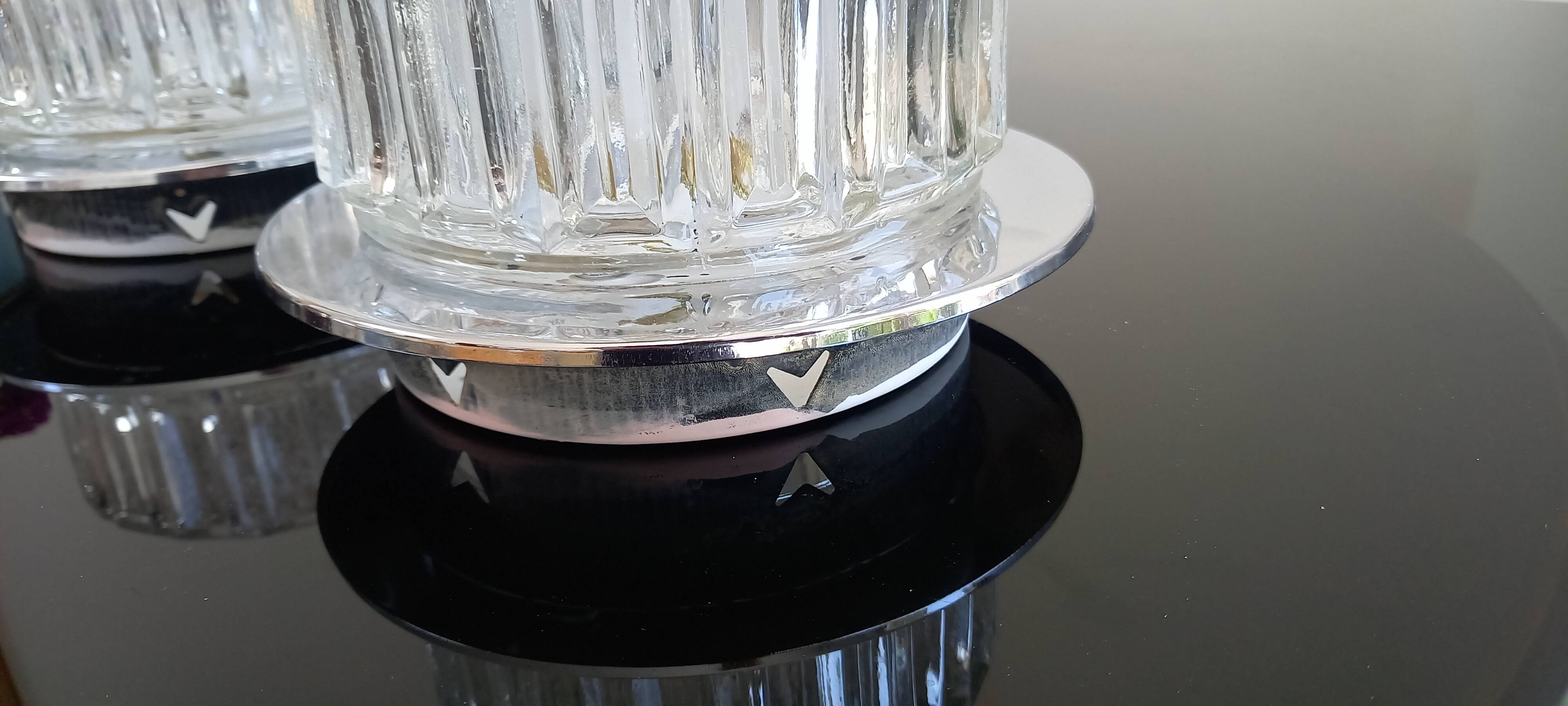 Pair of 50s wall/ceiling lights