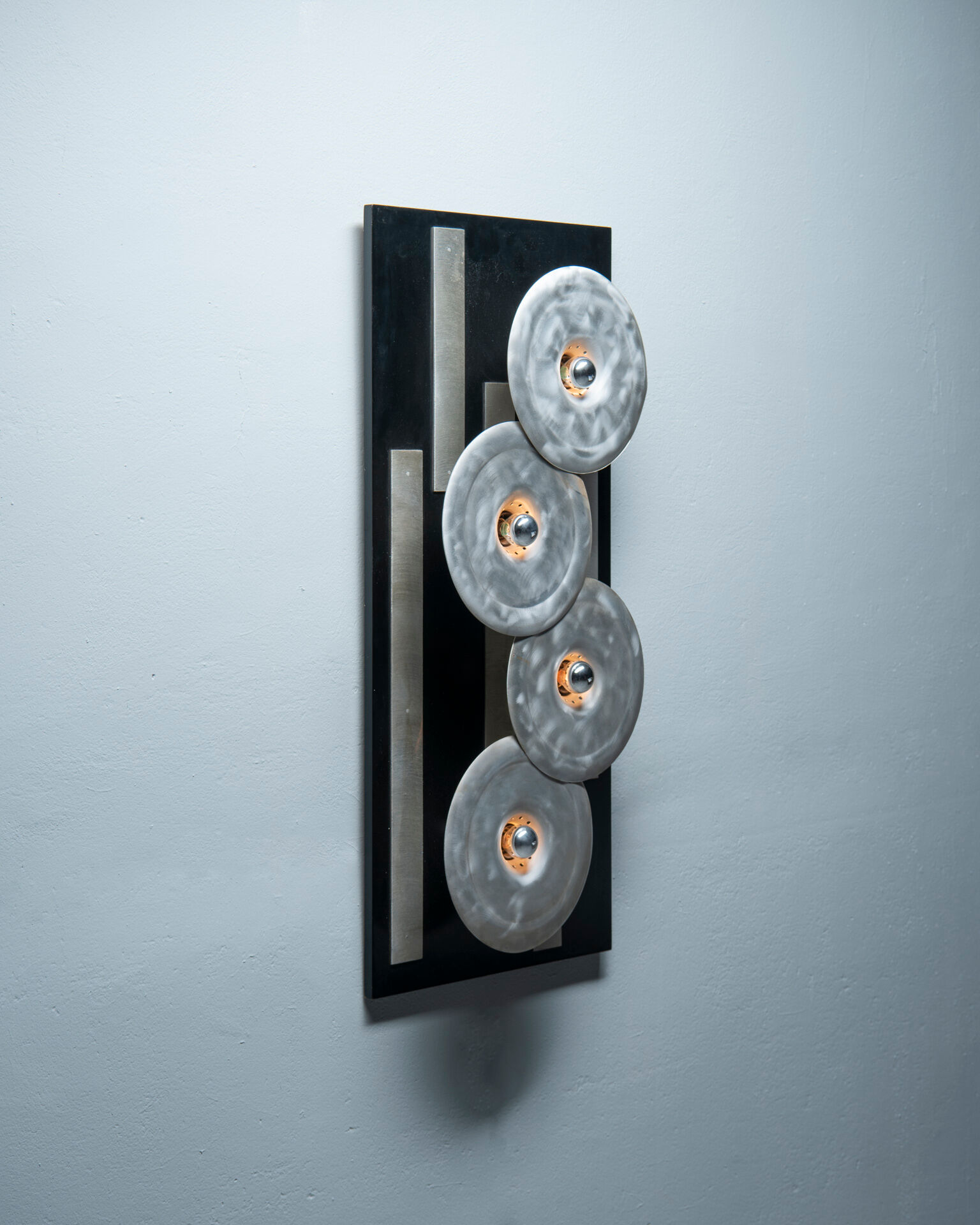 Sculptural wall lamp, Otello Ciullini - EF Viareggio, Italian, 1970s