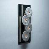 Sculptural wall lamp, Otello Ciullini - EF Viareggio, Italian, 1970s