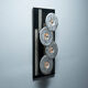 Sculptural wall lamp, Otello Ciullini - EF Viareggio, Italian, 1970s