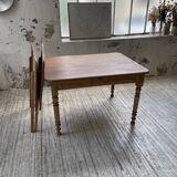 Walnut farmhouse table + extensions