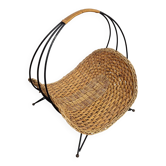 Panier à bois de chauffage ou à journaux | Années 1950