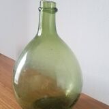Vintage green demijohn