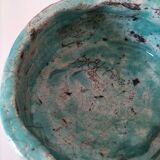 Raku-style handcrafted ceramic box