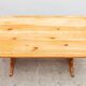 Alpine-inspired brutalist dining table