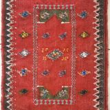 Soumak Kilim Rug in Wool – 95x52cm