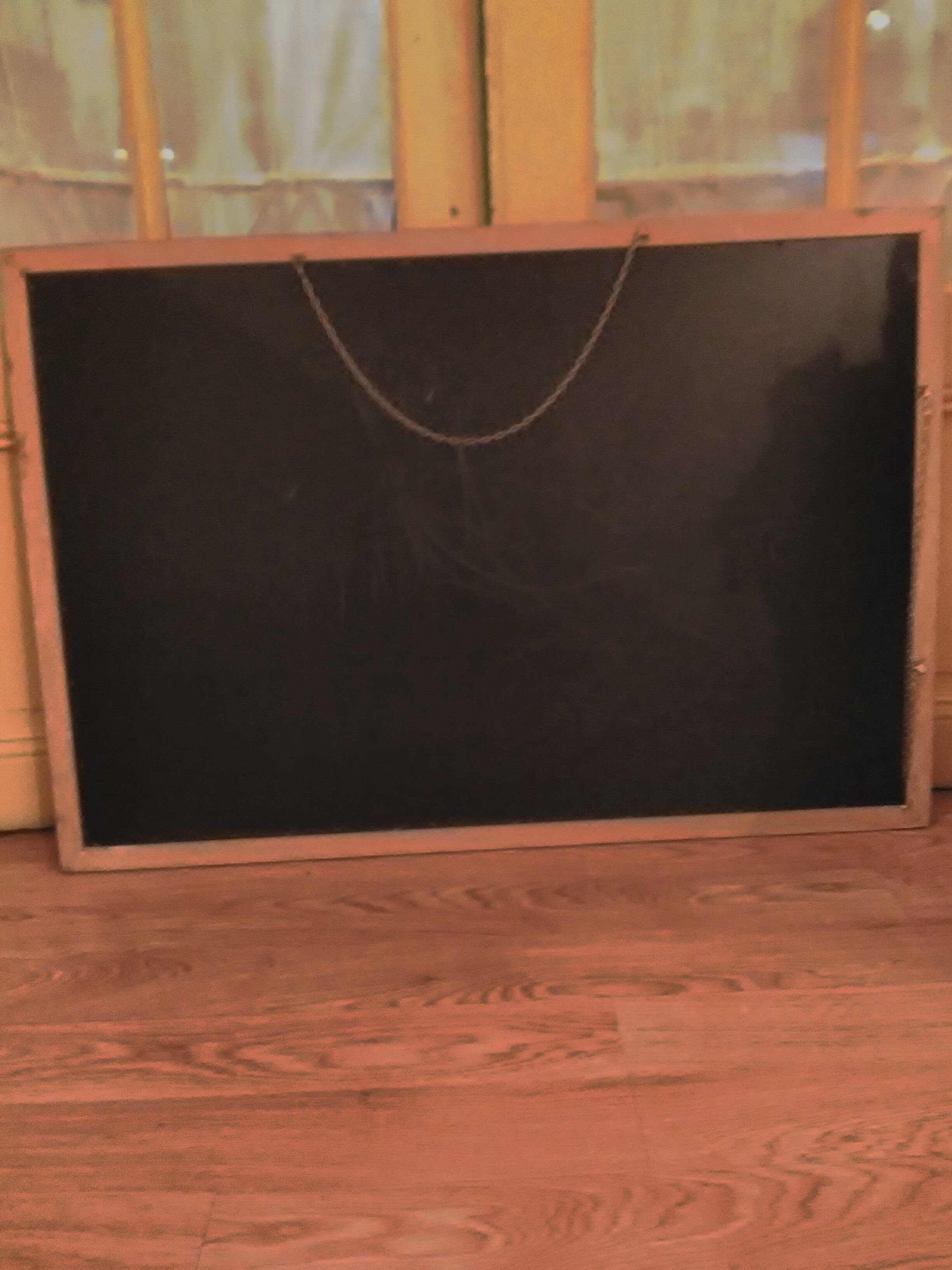 Blackboard wall