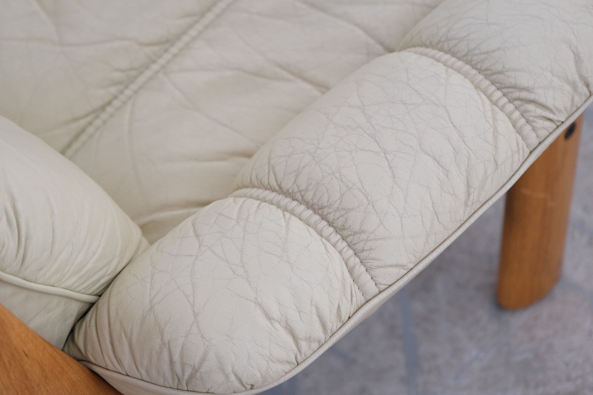 Leather Living Room Set model Montana by Ekornes, 1970's