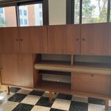 High teak sideboard