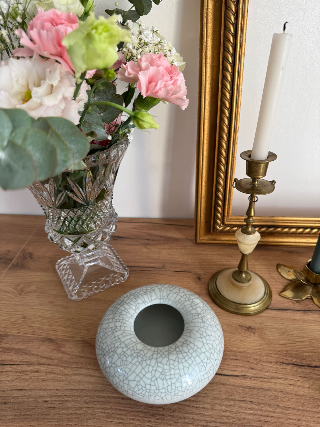 Signed ceramic vase