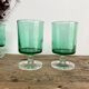 6 verres LUMINARC vert émeraude