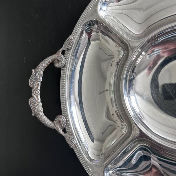 Plat apéritif en inox