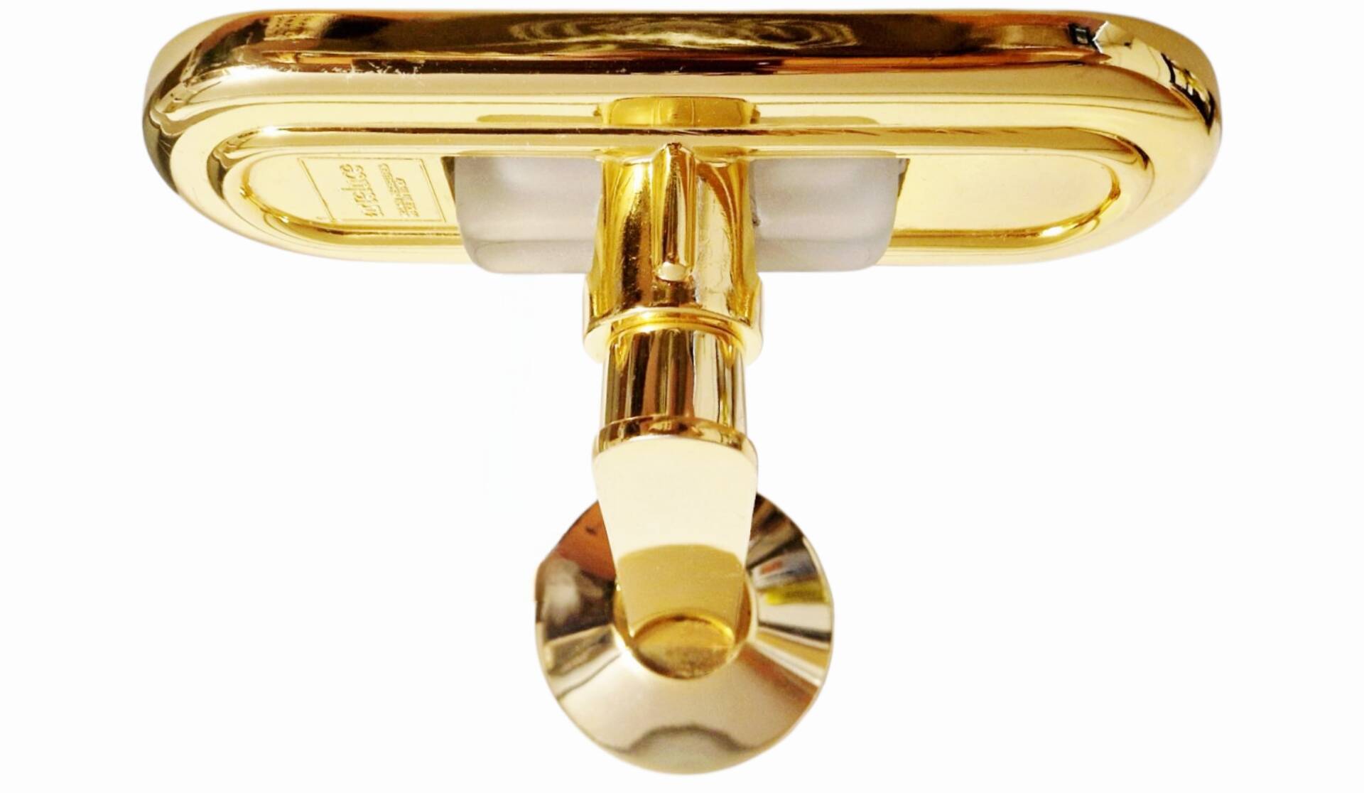 Jill Wall Light – Italian Design Arteluce 1980 – Brass & Opaline Glass