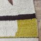 Handmade wool Berber rug 247x156