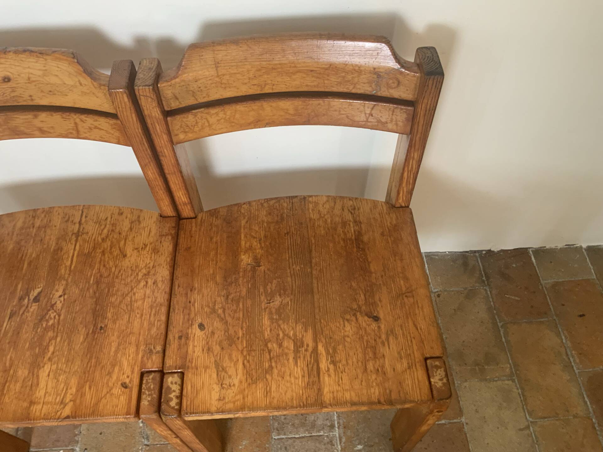 Mid-century pair of chairs