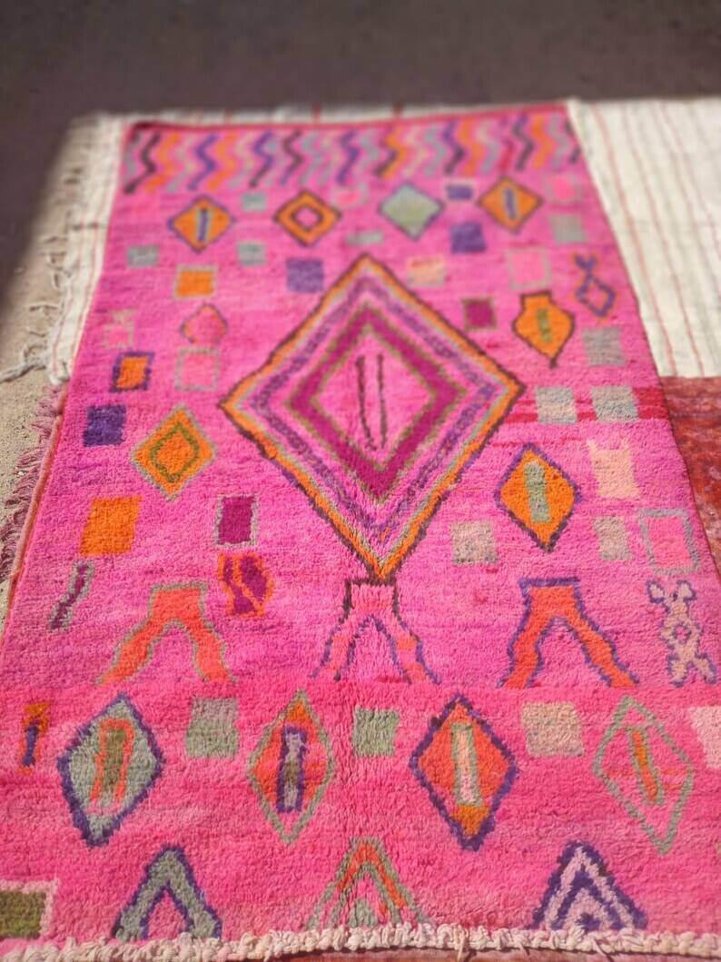 Moroccan wool rug 200cm x 300cm