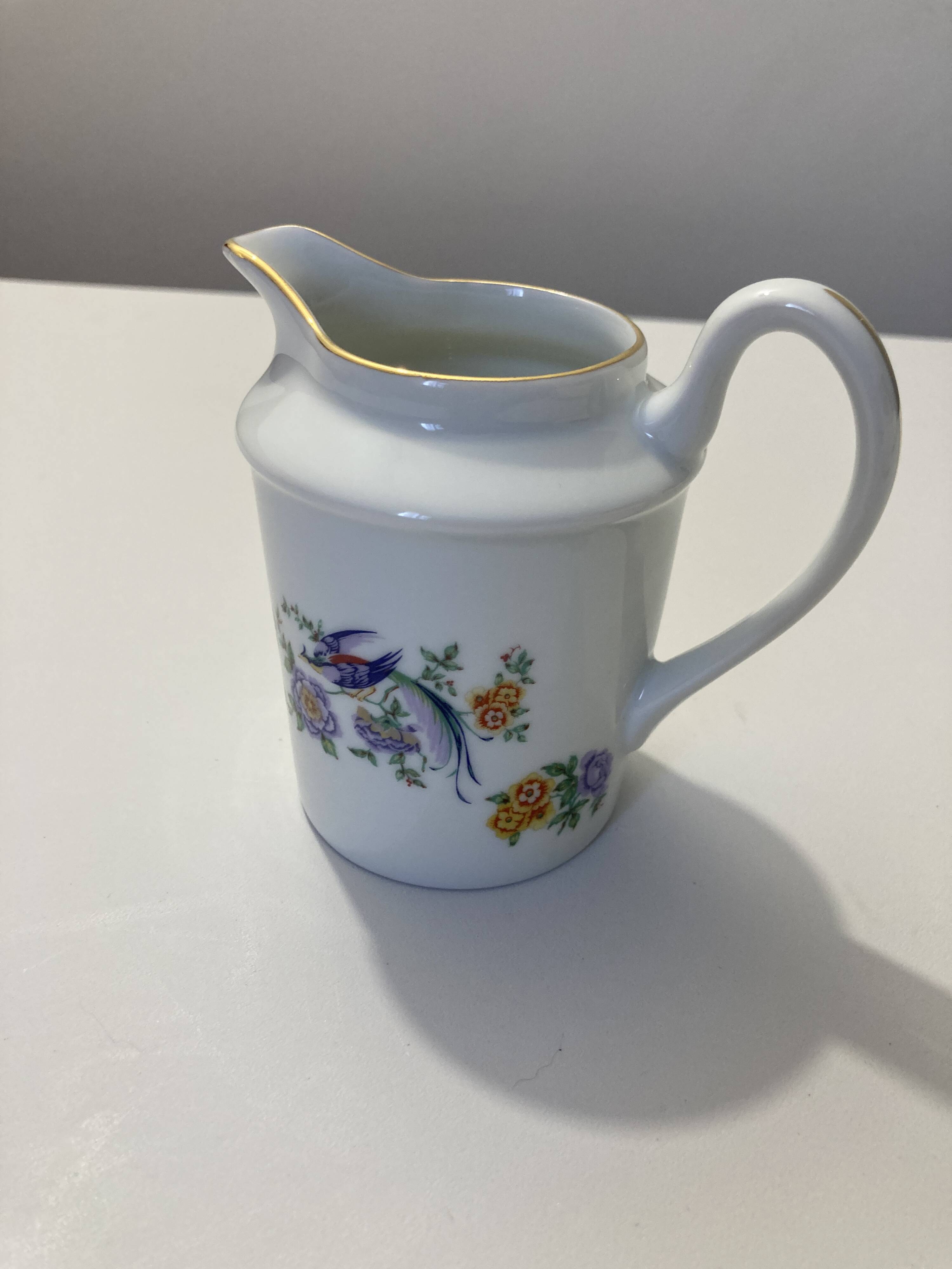 Limoges porcelain service paradise bird