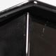 Commode en bois laqué noir des années 70